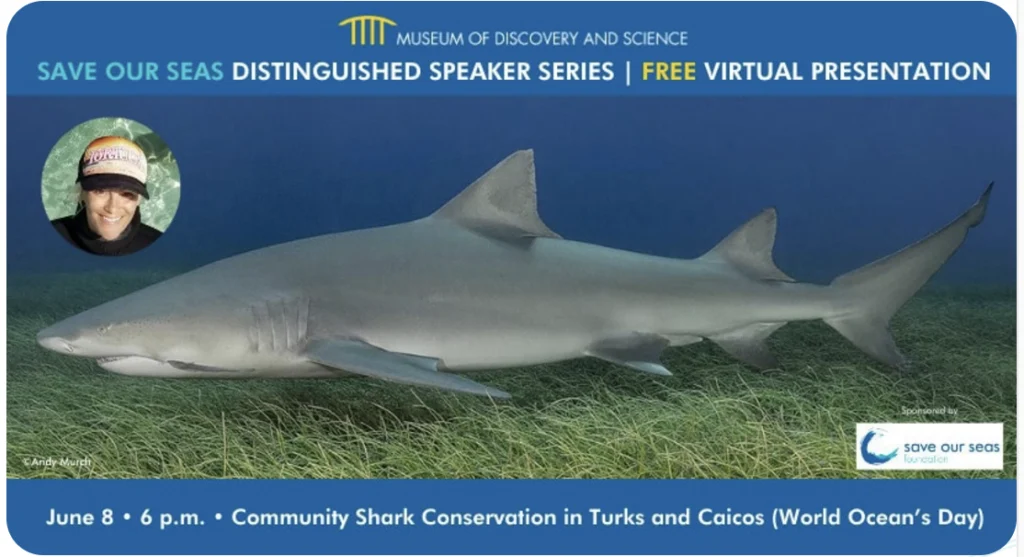 Save our Seas Speaker Series - June 8, 2025 flyer